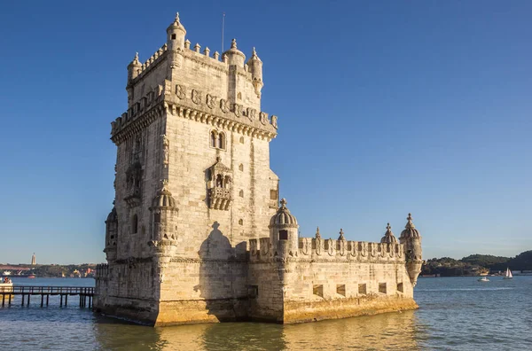 Torre Belem Tejo River Lisbon Portugal — Foto de Stock