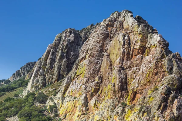 Colorful Rocks Monfrague National Park Spain — Stock Photo, Image
