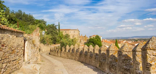 Panorama Historic Battlements Streets Trujillo Spain — Foto de Stock