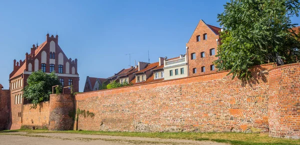 Historic Surrounding City Wall Torun Poland — ストック写真