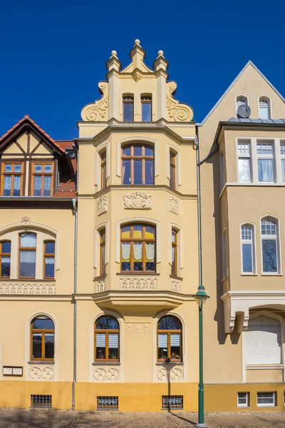 Colorful Historic House Spa Town Bad Salzelmen Germany — Stok fotoğraf