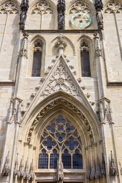 Fassade Der Liebfrauenkirche Münster Deutschland — Stockfoto