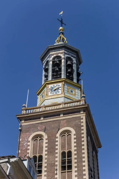 Historische Klokkentoren Kampen Nederland — Stockfoto