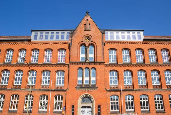 Almanya Nın Helmstedt Şehrindeki Wichernschule Okul Binasının Cephesi — Stok fotoğraf