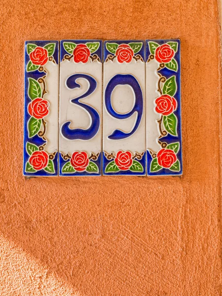 House number 39 — Stock Photo, Image