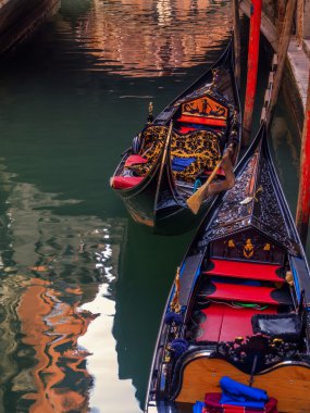 Venedik 'te Gondollar