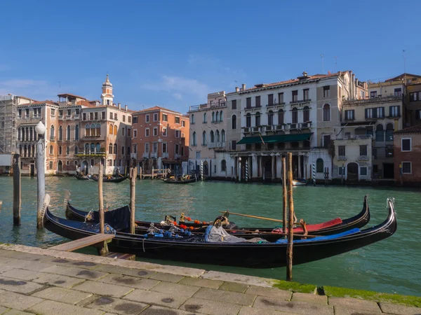 Góndolas en Venecia — Foto de Stock