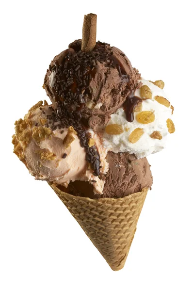 Eis Stockfoto