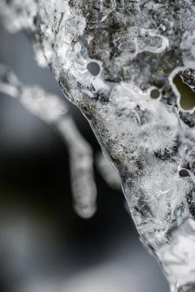 Close-up de gelo — Fotografia de Stock