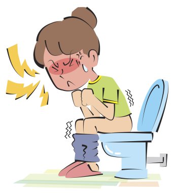 Constipation clipart