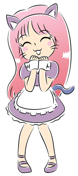 kedi kulakları hizmetçi