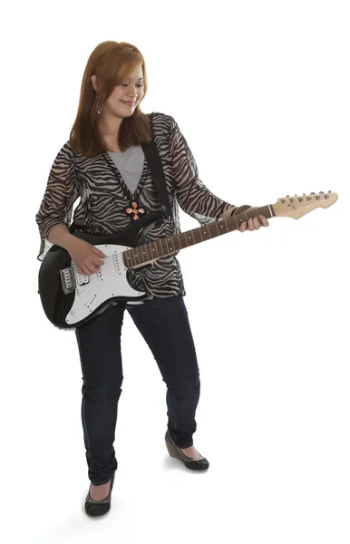 Young rock lady — Stock Photo, Image