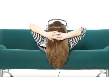 Müzik Dinleyen Kadın