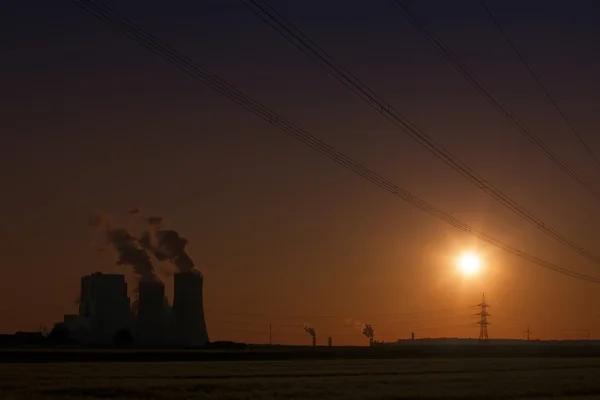 kahverengi kömür santrali