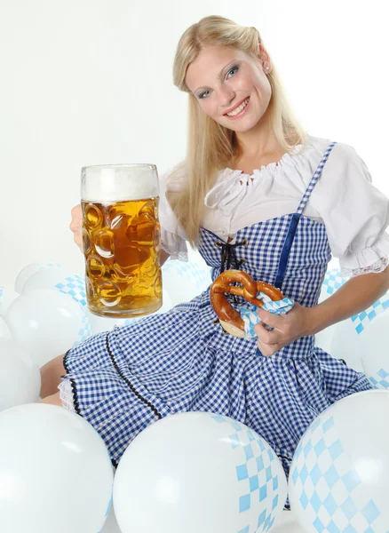 Bavarian Girl — Stock Photo, Image