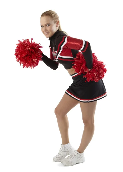 Cheerleading posa — Foto Stock