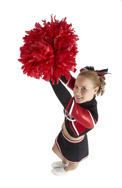 Cheerleading pose — Stock Photo, Image