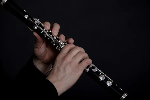 Clarinet player — Stock Photo, Image