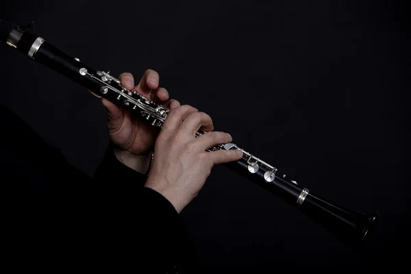 Clarinet player — Stock Photo, Image