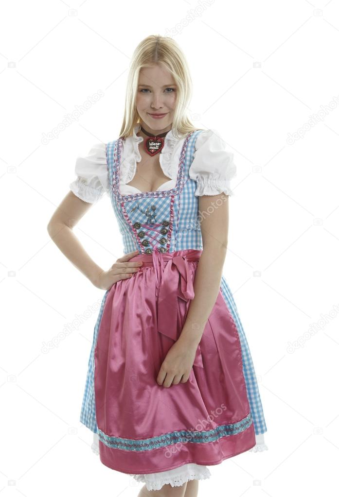 Woman in Dirndl