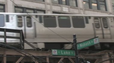 yükseltilmiş tren Chicago