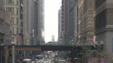 yükseltilmiş tren Chicago