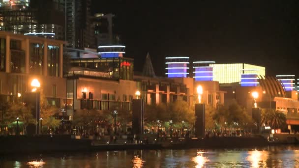 Fireshow Melbourne — Vídeo de stock