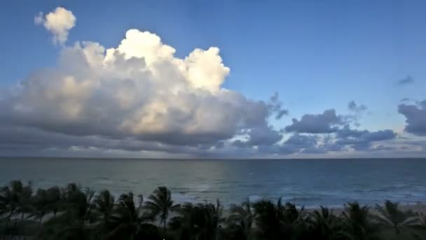 Timelapse de Miami beach — Video