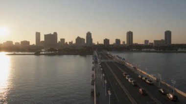 St. petersburg günbatımı