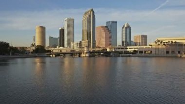 Timelapse tampa günbatımı manzarası