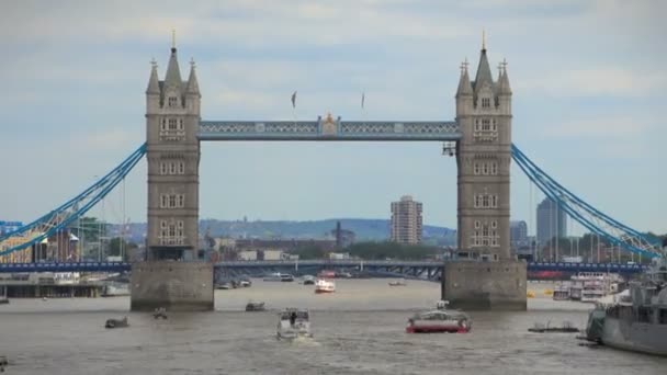 Tower Bridge Londres — Vídeo de stock