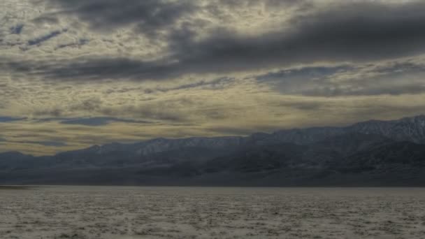 Timelapse Badwater Basin — Wideo stockowe