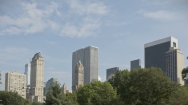 Central Park'a manzarası ile