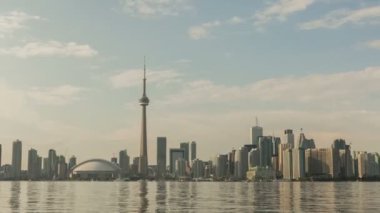 Timelapse toronto manzarası