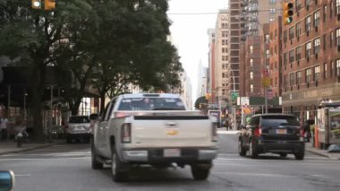 Broadway'de trafik