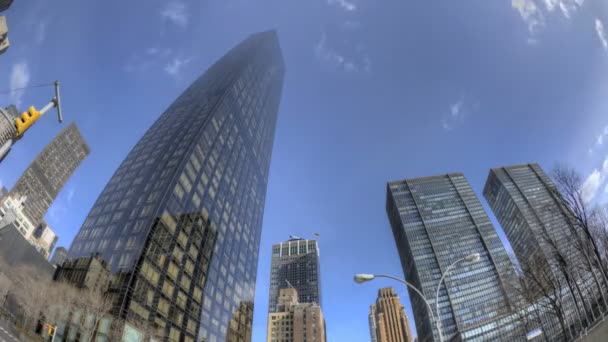 Torre Trump Fisheye — Vídeo de stock