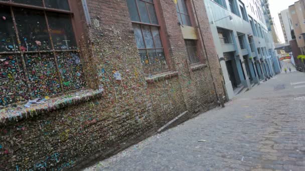 Seattle Post Alley — Stock Video