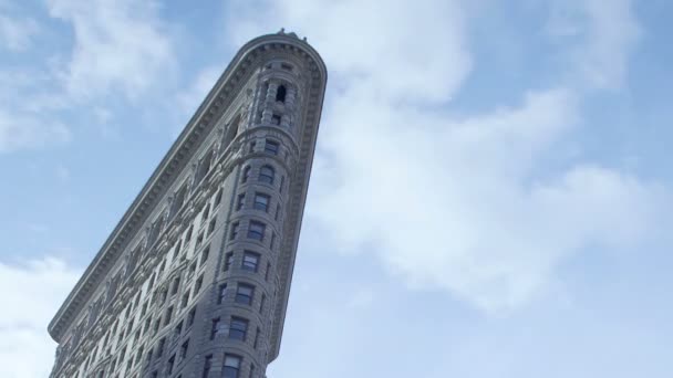 Flatiron-gebouw — Stockvideo