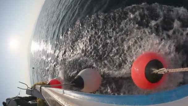 Viaje en barco — Vídeos de Stock