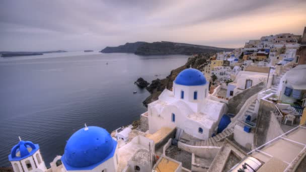 Oia Santorini — Vídeo de Stock