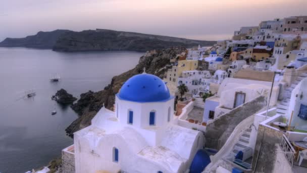 Oia Santorini — Vídeo de Stock