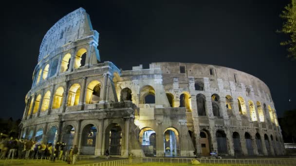 Colosseo al crepuscolo — Video Stock