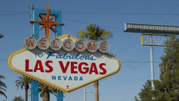 Witamy w Las Vegas. — Wideo stockowe