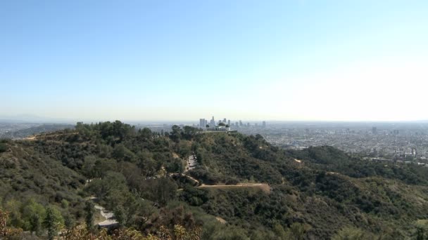 Obserwatorium Griffith park — Wideo stockowe