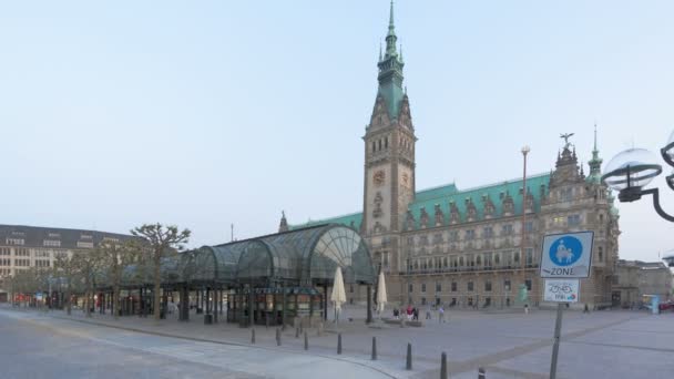 Câmara Municipal de Hamburgo — Vídeo de Stock