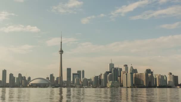 Timelapse Toronto Skyline — Stock Video