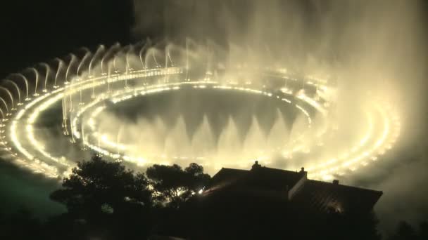 Bellagio Water Show — Stock Video