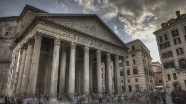 Pantheon Roma — Video Stock