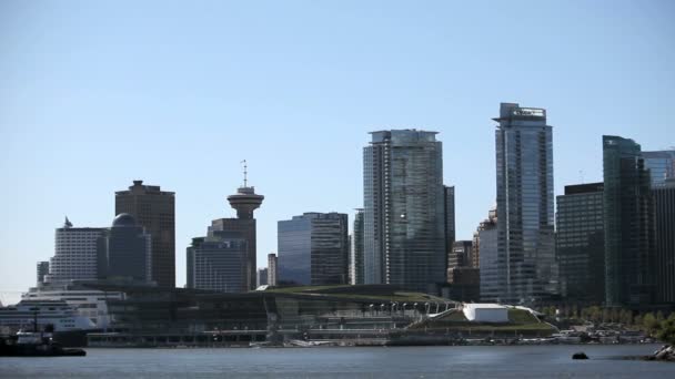 Vancouver Skyline — Stock Video