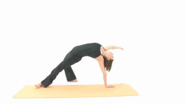 Asana yoga — Vídeo de stock